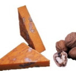 Cheddar cheese with walnuts Cheddar cheese with walnuts